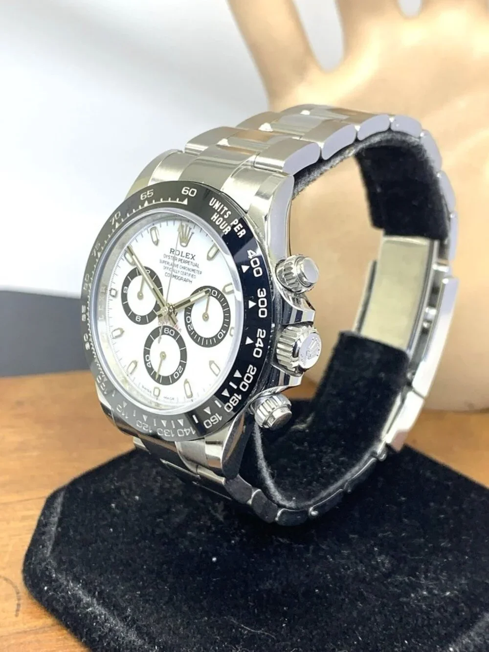 Rolex Daytona Panda Mens Watch 116500 Vintage Swiss Automatic 40mm Box 2021 Card